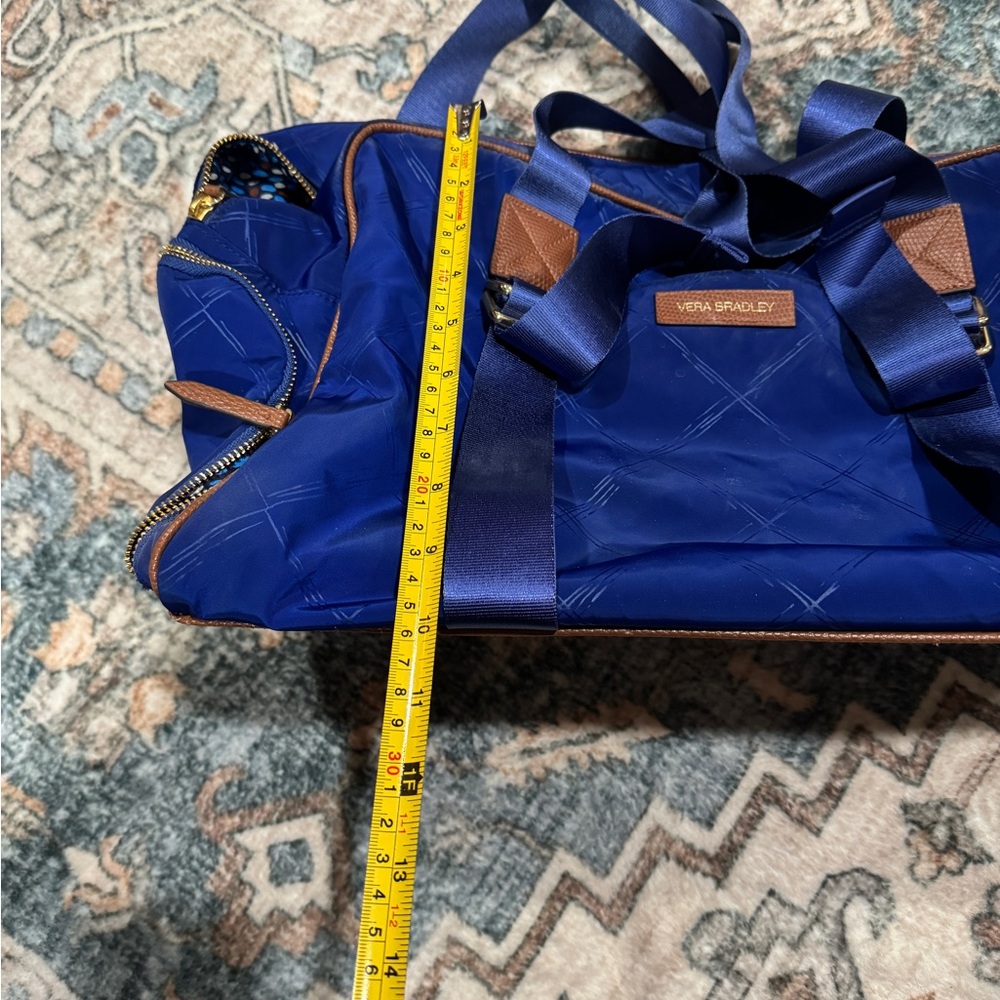 vera bradley preppy poly yoga sport bag - blue - Picture 10 of 10